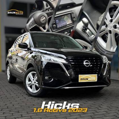 NISSAN KICKS 1.6 16V FLEXSTART ACTIVE XTRONIC NISSAN KICKS 1.6 16V FLEXSTART ACTIVE XTRONIC